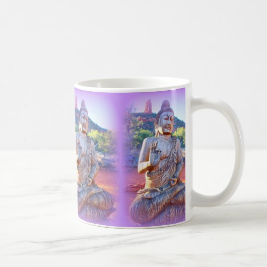 lavender aura buddhas koffiemok (Rechts)