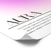 Lavender Aura Poster (Hoek)