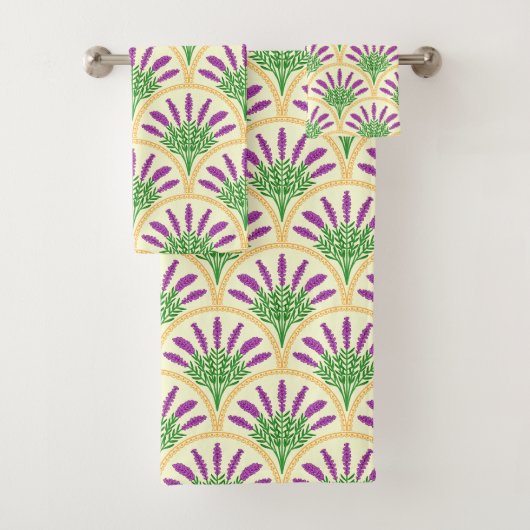 Lavender Bad Handdoek (Insitu)