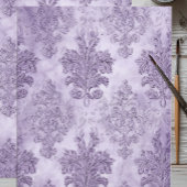 Lavender Baroque Scroll Tissuepapier