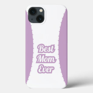 Lavender Beste Moeder Ooit iPhone Hoesje