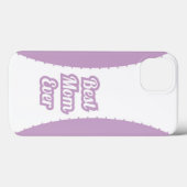 Lavender Beste Moeder Ooit iPhone Hoesje (Achterkant (horizontaal))