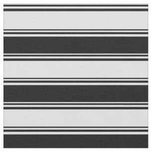 Lavender & Black Stripes/Lines Patroon Stof