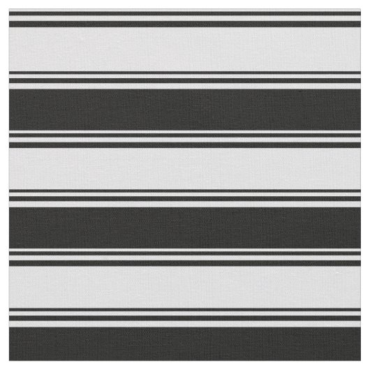Lavender & Black Stripes/Lines Patroon Stof (Close Up)