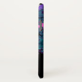 Lavender Blauwgroen Fractal Persoonlijk iPhone X H Case-Mate iPhone Case (Achterkant / rechts)