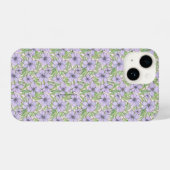 Lavender Bloom Floral iPhone Hoesje (Achterkant horizontaal)