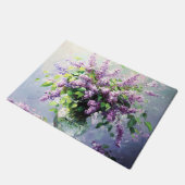 Lavender Blooming Lilac Bouquet Deurmat (Schuin)