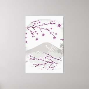 Lavender Blossom Canvas Afdruk