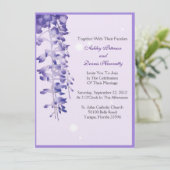 Lavender Blossom Kaart (Staand voorkant)