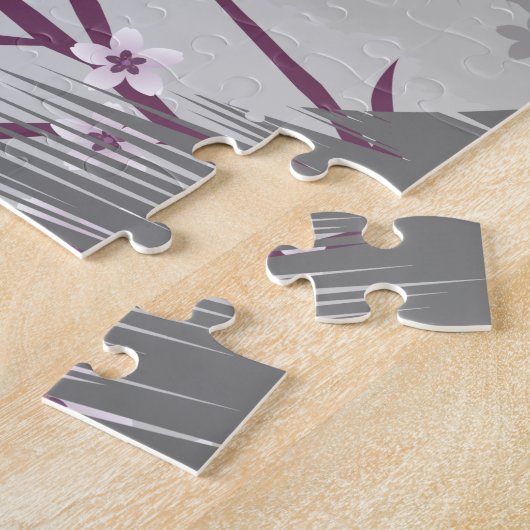 Lavender Blossom Legpuzzel (Zijkant)