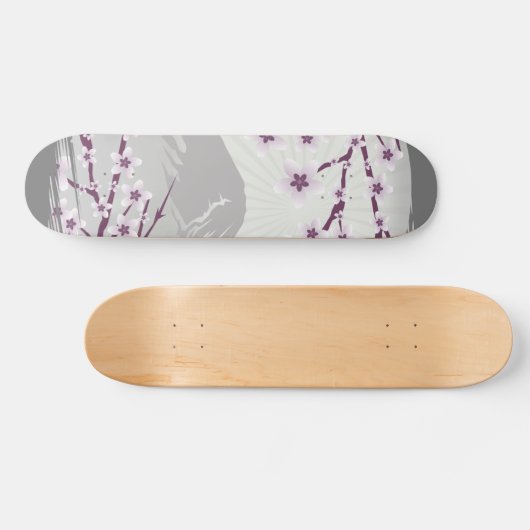 Lavender Blossom Persoonlijk Skateboard (Horizontaal)
