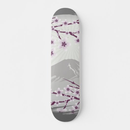 Lavender Blossom Persoonlijk Skateboard (Voorkant)