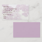 Lavender Blossom Visitekaartje (Voorkant / Achterkant)