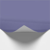 Lavender Blue #656599 Wrapping Paper Cadeaupapier (Hoek)