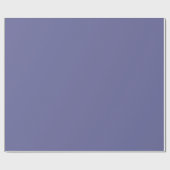 Lavender Blue #656599 Wrapping Paper Cadeaupapier (Vlak)