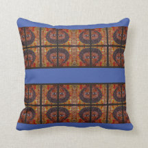 Lavender Blue Accent Ethiopian Traditional Throw