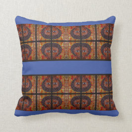 Lavender Blue Accent Ethiopian Traditional Throw  Kussen