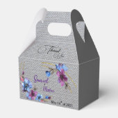 lavender Blue Bedankdoosjes (Voorkant Zijde)