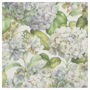  lavender Blue Hydrangea Floral Pattern Stof