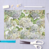 Lavender Blue Hydrangea Floral Tissuepapier (Craft)