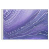 Lavender Blue Marble Acrylic Abstract Stof (Fat Quarter)