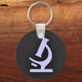 Lavender Blue Microscoop Sleutelhanger (Voorkant)