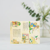 Lavender Blue Nursery Rhyme briefkaart (Staand voorkant)