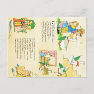 Lavender Blue Nursery Rhyme briefkaart