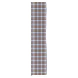 Lavender Blue Plaid Tartan Retro Table Runner Korte Tafelloper