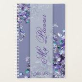 Lavender Blue Spring  Lilacs Planner (Voorkant)