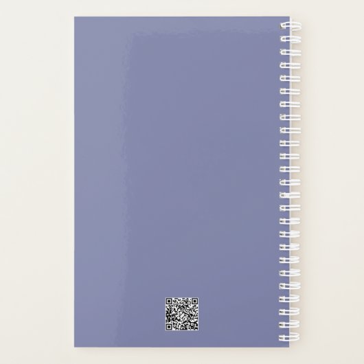 Lavender Blue Spring  Lilacs Planner (Achterkant)