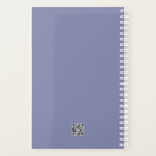 Lavender Blue Spring Planner (Achterkant)