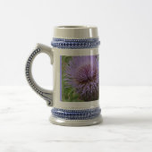Lavender-Blue Thistle "Natte Uw Kronkel" Bierpul (Links)