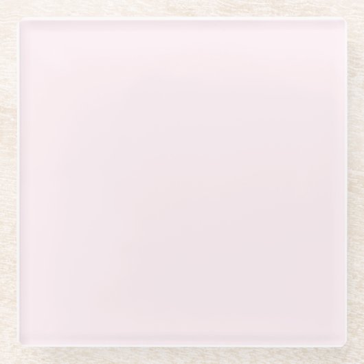Lavender Blush Glazen Onderzetter (Voorkant)