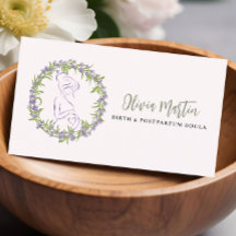 Lavender & Blush Modern Birth & Postpartum Doula
