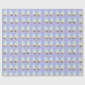 Lavender Boba Tea Cadeaupapier (Vlak)