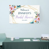  Lavender Boho Floral Vrijgezellenfeest Welkom Spandoek (Beurs)