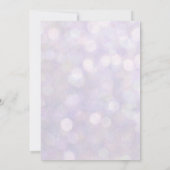 Lavender Bokeh | Collectie voor weddenschappen Kaart (Achterkant)