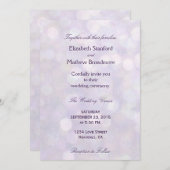Lavender Bokeh | Collectie voor weddenschappen Kaart (Voorkant / Achterkant)