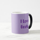 Lavender Book Lovers Morphing Mug Magische Mok (Voorkant rechts)
