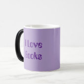 Lavender Book Lovers Morphing Mug Magische Mok (Voorkant links)