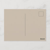 Lavender Botanical Pattern Postcard Briefkaart (Achterkant)