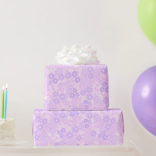Lavender botanisch cadeaupapier
