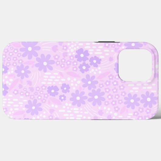 Lavender Botanisch II Case-Mate iPhone Case (Achterkant (horizontaal))