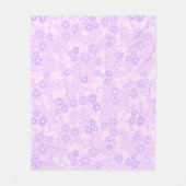Lavender Botanisch II Fleece Deken (Voorkant)