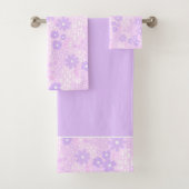 Lavender Botanische II Bath Towel Set Bad Handdoek (Insitu)