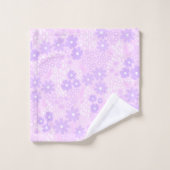 Lavender Botanische II Bath Towel Set Bad Handdoek (Wasdoekje)