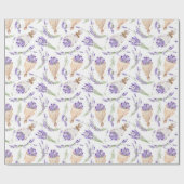 Lavender Bouquet Cadeaupapier (Vlak)