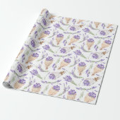Lavender Bouquet Cadeaupapier (Uitgerold)