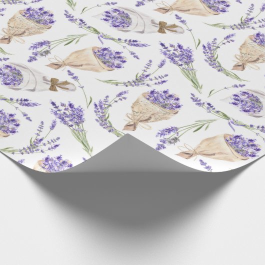 Lavender Bouquet Cadeaupapier (Hoek)